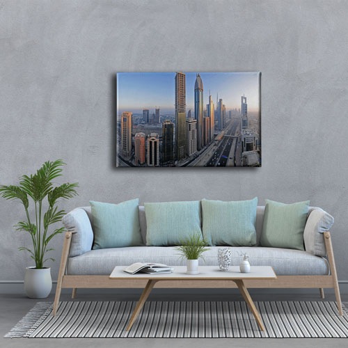 Dubai Canvas Tablo