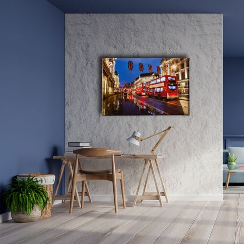 Londra City Canvas Tablo