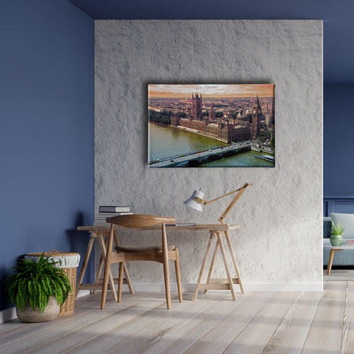 Londra City Canvas Tablo