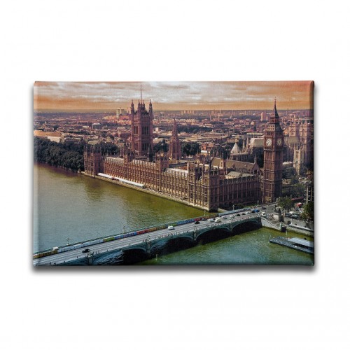 Londra City Canvas Tablo