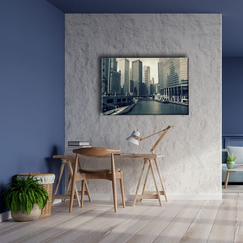 Chicago City Canvas Tablo